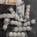 FDSDEFEN 3Tier White Cat Cage Indoor DIY Playpen  Detachable Metal Wire Kennels Enclosure (3Tier White)