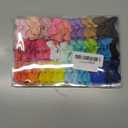 CLLOT Baby Hair Clips 50 Pieces 25 Colors in Pairs Baby Girls Fully Lined Bows Hair Pins Tiny 2" Hair Bows Alligator Clips for Girls Infants Toddlers