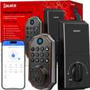 VALKCO Smart Door Lock V5O5BF, Keyless Entry Door Lock with Keypad and Bluetooth App Control, Fingerprint Deadbolt, Smart Door Lock for Front Door, Auto Lock, IP54 Weatherproof, Easy Installation.