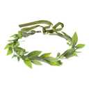 Bridal Green Leaf Crown Eucalyptus Flower Women Girls Bohemian Headpiece Floral Headband Photo Prop