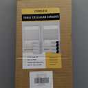 UNISHADES Top Down Bottom Up Cellular Shades Cordless Honeycomb Blinds for Indoor Windows, for Windows Size (30" W 48" H) Colour (Beige - Blackout)