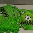 Sadnyy 32 Pcs Soccer Drawstring Bag Football Party Favor Backpack Sports Football Treat Bags Gift for Team Soccer Theme Birthday