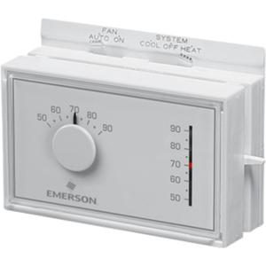 White-Rodgers Emerson 1F56N-444 Mechanical Heating and Cooling Thermostat