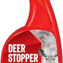 Deer Stopper, Liquid Animal Stopper Repellent, All Natural, Effective All Year Round, Safe for People and Pets, No Harsh Chemicals, Ready to Use, Deer & Moose Repellent - 32 oz. Trigger