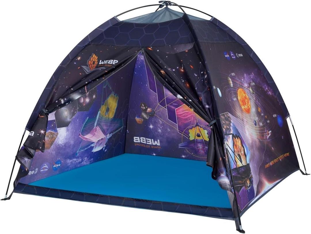 Mnagant James Webb Space Telescope Kids Play Tent Indoor & Outdoor for Boys and Girls(61" x 61" x 45")