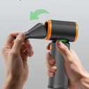 [Upgraded] Compressed Air Duster, 180000RPM High-Velocity Electric Air Duster with Stepless Speed Control, Rechargeable Portable Cordless Air Blower for Home, Car, Computer, and Keyboard Cleaning