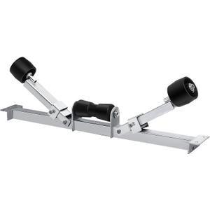 Boat Trailer Rollers Large Load Capacity Boat Trailer Parts Bottom Support Bracket Boat Trailer Accessories Steel Adjustable Support Bracket for Boats Small Motors Sailing Boats, 1102 Lbs