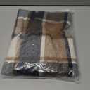 SANGTREE Women's High Waist Skirt Bodycon Pencil Wool Mini Skirts (L)