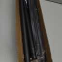 No Drilling Closet Rod, 27.5-94 Inches Hanging Closet Rod for Clothes, Closet Bar & Pole Heavy-duty, Closet Rods for Hanging Clothes For Closet Wardrobes Bathroom Laundry RV Curtains,Black