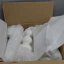 3 Pcs Christmas White Ceramic Snowman Decoration Modern Snowman Table Top Decorations for Home Office Bedroom Indoor Decor Holiday Party Supplies Christmas Gifts