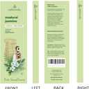 Madurai Jasmine Incense Sticks Exotic - Sensual Aroma (80 Sticks) Charcoal Free Incense, Made from Upcycled Flowers | Rich Decadent from Green, Fruity Yet Creamy Floral | Kama or Love Incense Sticks
