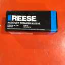 REESE Towpower 7028700 Trailer Hitch Adapter, from 2-1/2 Inch to 2 Inch Square Receiver, 6 Inch Length.