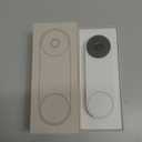 Google Nest Doorbell (Wired, 3rd Gen) - 2K Video and Gemini, Live View, Night Vision, 2-Way Audio - Works with Google Home - 2025 Model - Snow
