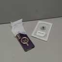 for Samsung Galaxy S21 Plus 5G Magnetic Case, Cute Butterfly Luxury Plating Edge Case for Women Girls Men Soft TPU Shockproof Full Camera Protective Cover for Samsung Galaxy S21 Plus-Purple