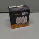 Chandelier LED Light Bulbs 40W Equivalent E26 Base,Dimmable 4W 2700K Warm White,B11 E26 Candelabra Bulb Frosted Flame Bent Tip Shape,6 Pack