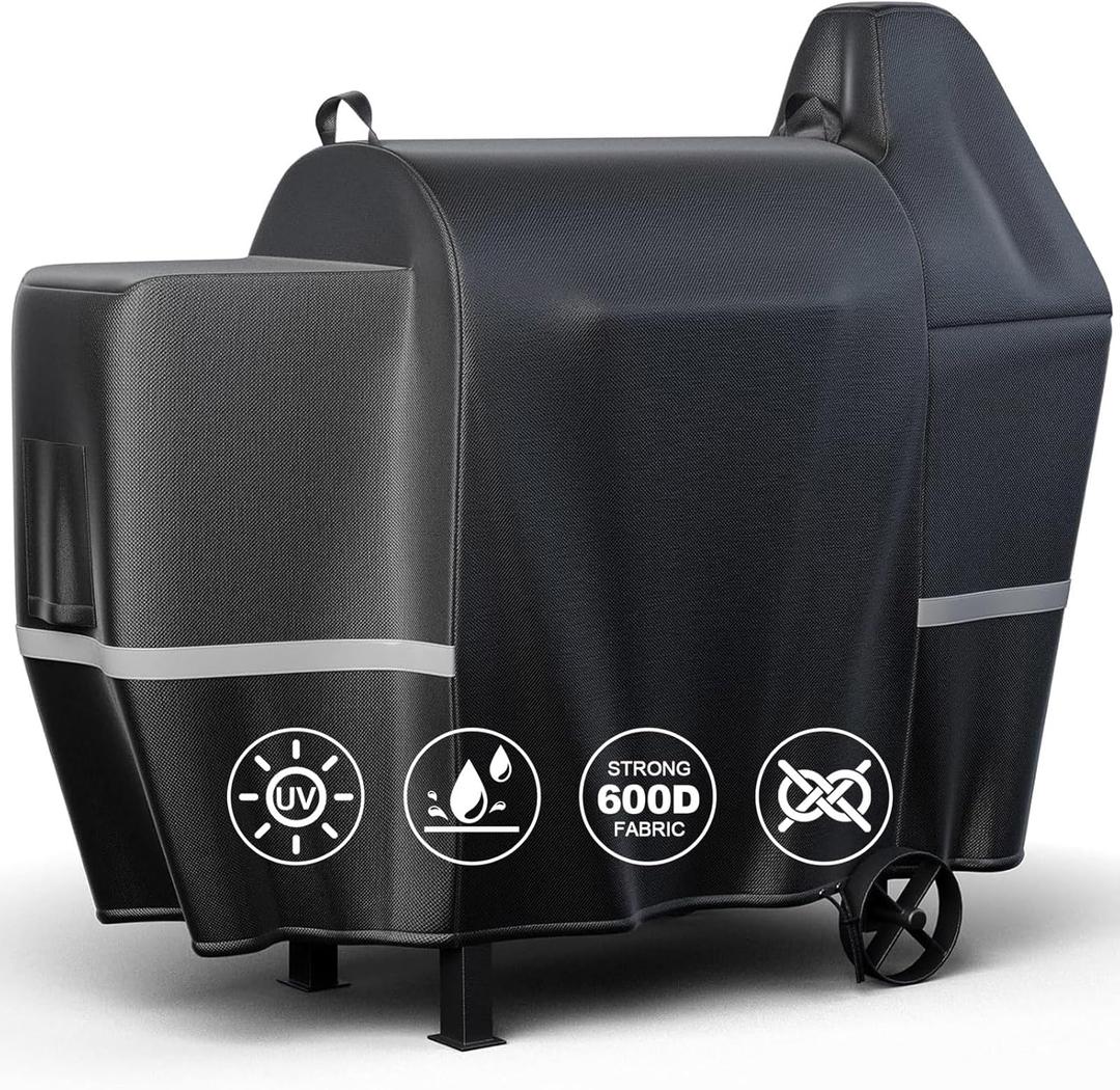 Upgraded Grill Cover for Pit Boss 850 DX, 820 Competition Series, Z Grill 700, 600D Wood Pellet Smoker Cover for 820 Deluxe, 820D, 820FB, Sportsman 820 Series Wood Pellet Grills