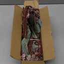 Uqueeten Artificial Flower Fake Silk Hydrangea Heads Bouquet with Stems Bulk for Fall Decoration Table Center Christmas Indoor Outdoor Faux Floral Realistic with Leaves Plants Crafts 8PCS (Brown)