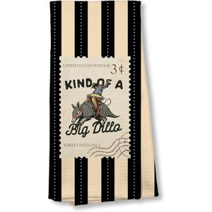 Retro Western Cowboy Decor Hand Towels for Kitchen Bathroom 16x24