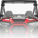 ECOTRIC Full Windshield Compatible with 2019-2023 Polaris RZR XP 1000 /XP 4 1000/XP Turbo/XP 4 Turbo Heavy Duty Windscreen Scratch Resistant