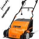 LawnMaster GV1314 Electric 15 13 Amp Dethatcher and Scarifier