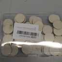 100 Pieces Unfinished Wood Circle -1 Inch Round Disc Blank Natural Wooden Cutout Ornaments for Decoration DIY Craft Art Supplies, 0.11 inch Thick