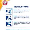 Arm & Hammer for Pets Female Dog Diapers, Size Large, Ultra-Absorbent, Adjustable Girl Dog Diapers with Leak-Proof Protection and Wetness Indicator (Pack of 1, 12 Count Total)