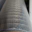 16 Gauge Galvanized Hardware Cloth 48in x 100ft Silver 1 inch Welded Garden Fence Roll for Gardens, Chicken Coops & Poultry Animal Netting Cage