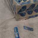 CLAYNIX Serving Tray 15.7" X11.8", Lacquer Mother of Pearl Inlay Mosaic Tray, Rectangle Wooden Marble Tray with Handles Trays for Tea, Breakfast in Bed, Table (Blue)