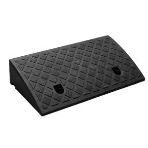Portable Lightweight Plastic Curb Ramps 2PCS, Heavy Duty Plastic Threshold Ramp Set for Driveway, Loading Dock, Sidewalk, Car, Scooter, Bike, Motorcycle, Wheelchair, Golf Cart