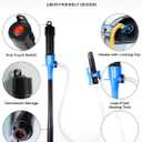 Cordless Fuel Transfer Pump, Battery Powered Fluid Transfer Pump, Max 3 GPM