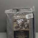 ZOBER All in One Christmas Ornament Storage Box & Decoration Container - Easy Access Removable Trays, Keeps 73 Ornaments - Adjustable Extent Area for Figurines and Pockets for Decoration - Gray