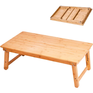 Koyasiry Bamboo Foldable Coffee Table - Low Floor Dining ...