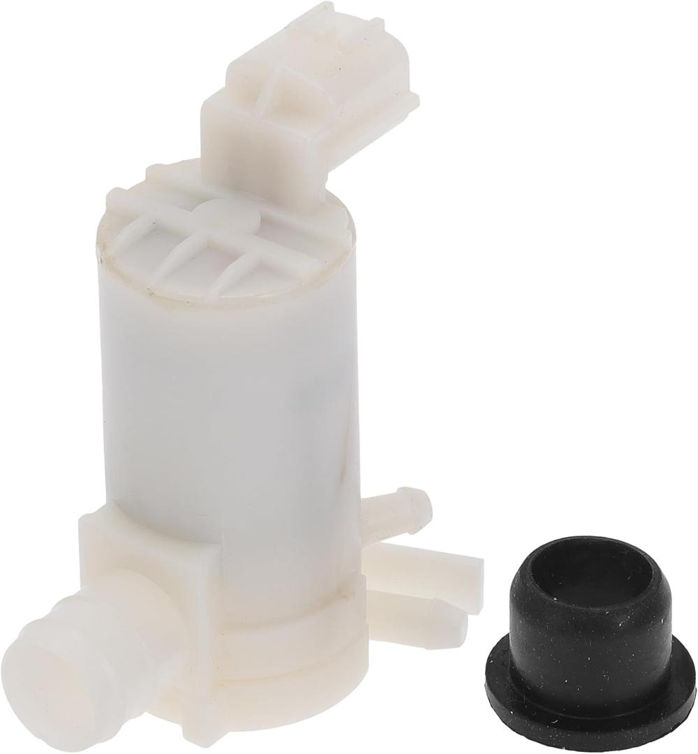 ACROPIX Windshield Washer Pump W/Grommet Windshield Washer Fluid Pump Fit for Infiniti M35 G37 Windshield Wiper Pump No.86611SG010 - Pack of 1
