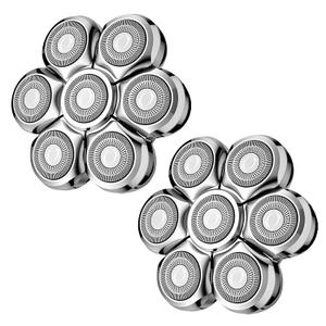 Fit for Cyruzi Replacement Shaver Head,Fit for Shpavver Replacement Heads,2Pack 7D Magnetic Floating Heads Compatible with Cyruzi/SHPAVVER/Wyklaus Head Shavers for Bald Men.(2026 Upgraded)