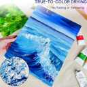 Oil Paint Set 18 Colors, 37ml/1.25 oz Tubes | Basic Colors, Creamy, High Pigment, Smooth Blending