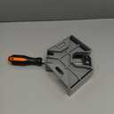 2pcs Corner Clamp - Right Angle 90 Degree Wood Clamps For Woodworking, With Adjustable Swing Jaw Aluminum Alloy Frame, For Welding, DIY Woodworking