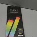 TECWARE Flex RGB Cable Cover Kit | Compatible with 24-Pin Motherboard and 8-Pin/16-Pin GPU | ARGB PSU Cable Extension with 5V 3-Pin Sync | RGB Lighting Kit for PC Cables | Black