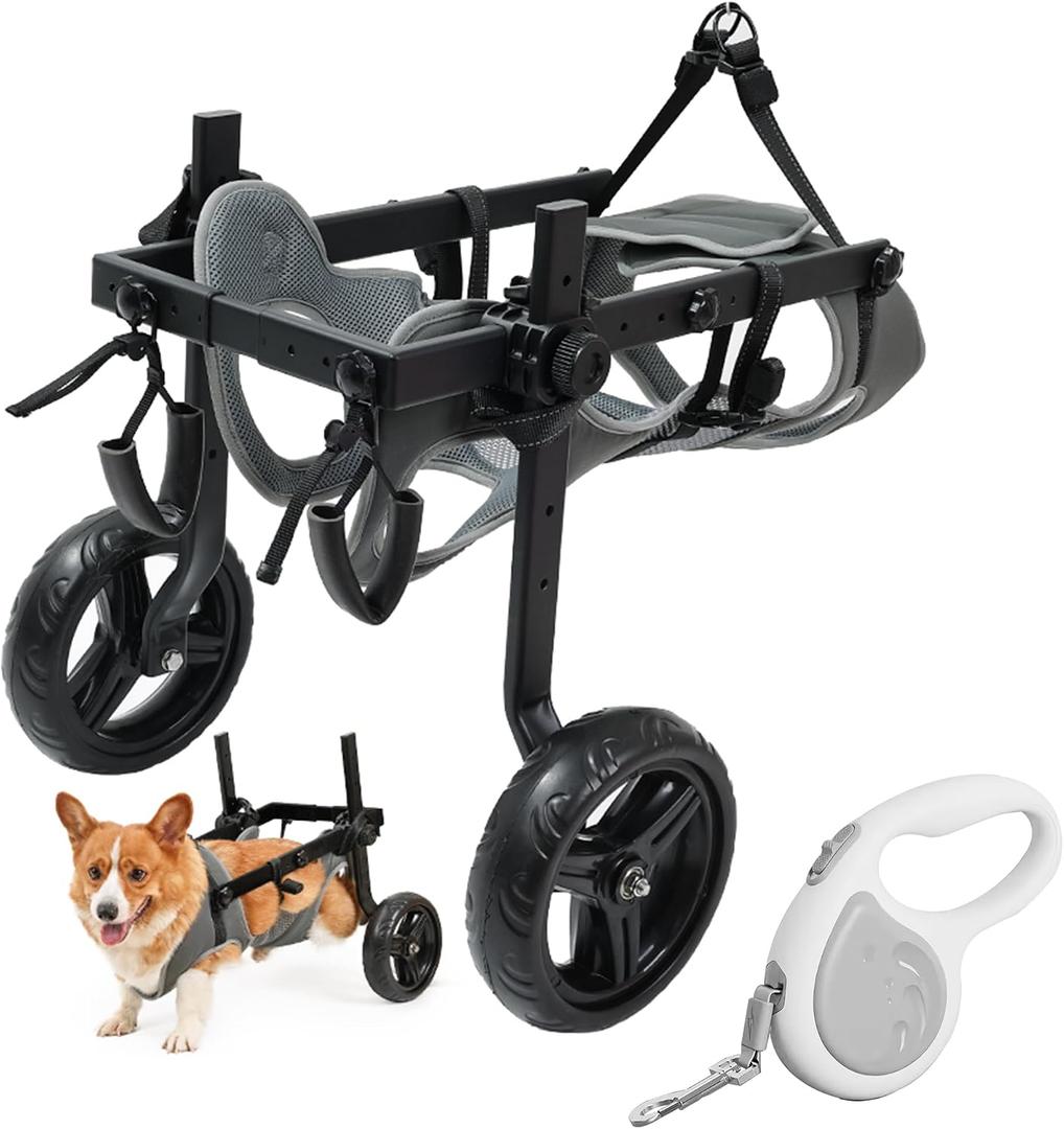 BlisspireLarge Dog Wheelchair for Back Legs L, Adjustable Support Cart