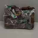 Genuine Leather Purse for Women: Suede Leather Tote Bag - Fashion Ladies Shoulder Handbag for Travel (Large) (Coffee)