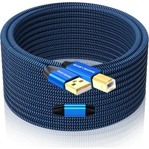40ft Active USB Cable - High Speed Long Printer USB