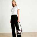 Clear Bag for Stadium Events - Clear Purse for Women with Detachable Strap for Concerts & Sports, Game Day Approved