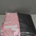 2 Pack Dog Playpens Cover and Bottom Mat Fits for 36 Inch 4 Panels Pet PlayPen, Dog Crate Cover Puppy Exercise Pad, Reusable Washable, Hoop and Loop Design, Playpen Not Included(Pink)