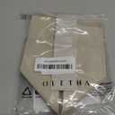 OLETHA Square Tissue Box Cover - Aesthetic Desk Decor for Room, Home & Office - Tissues Cube Boxes Holder - Light Taupe