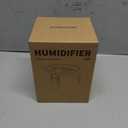 DIGIX Small Portable Humidifiers for Bedroom, 1.4L Top Fill Cool Mist Humidifier for Home Office Travel, 3 Mist Modes, Auto Shut Off, Night Light, Easy to Clean Quiet Humidifier for Baby Plant (Grey)