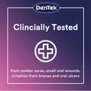 DenTek Canker Relief Patches for Canker Sore Pain Relief, Helps Relieve Soreness from Braces & Oral Wounds, 6 Count