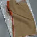 Book Binding Cloth Kit, Includes 12''x16'' Bookcover Cloth Fabric 24 Decorative Corners 3 Iron on Vinyl Sheets Bone Folder Tools, Backing Paper,for Old Book DIY Craft Supplies(Rust Color)