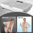 ROTAI Vibration Plate for Lymphatic Drainage & Full Body Workout - Home Exercise Machine for Weight Loss and Muscle Toning for Men & Women, 400 lbs Capacity Fitness Platform