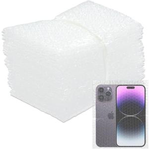 50 Pcs Bubble Pouches Wrap, 6"x8" Clear Bubble Out Bags for Packing & Shipping, Double Wall Bubble Cushioning for Moving, Fragile Small Items Storage