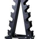 LIONSCOOL Premium Solid Steel Dumbbell Rack Stand Only, A-Frame Portable Weight Storage Organizer with Optional Tray and Wheels, Perfect for Home Gym Fitness Storage (90LBS/200LBS/300LBS/700LBS
