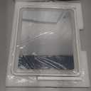 Vanity Mirror with Lights, 14"12" LED Makeup Mirror, HD Professional Mirror, Smart Touch with 3-Color Lighting, Dimmable, 360 Rotation, Lighted Up for Makeup Desk, Bedroom (White)